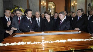 Velório do ex-presidente e senador Itamar Franco no Palácio da Liberdade