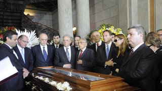 Velório do senador Itamar Franco no Palácio da Liberdade, em Belo Horizonte