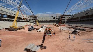 A arena terá capacidade ampliada de 10 mil para 25 mil pessoas