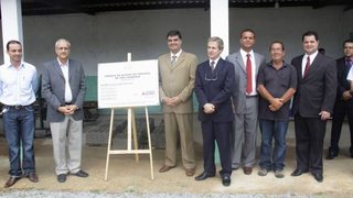 Secretaria de Defesa Social inaugura fábrica de blocos do Presídio de São Lourenço