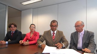 Cerimônia de assinatura do convênio entre Governo de Minas e Incra