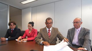 Leonardo Couto, Maria Coeli Simões, Carlos Calazans e Alencar Viana Filho