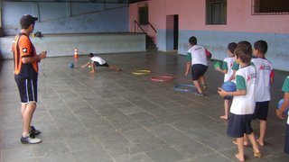Minas Olímpica Geração Esporte propicia para crianças carentes a iniciação à prática esportiva
