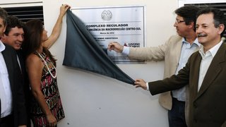 Inauguração do Complexo Regulador da Rede Urgência e Emergência da Macrorregião Centro-Sul