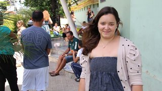 Juliana Aparecida Ferreira Nunes cursa o último período de Pedagogia