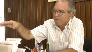 O coordenador do DER em Diamantina, Geraldo Mascarenhas, destaca importância das obras para a região