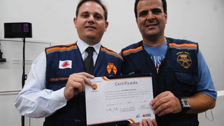 Os participantes receberam um certificado concedido pela Cedec-MG e pela Jica