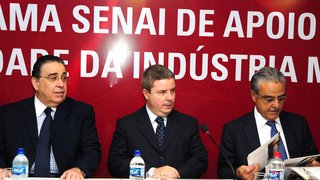 Alberto Pinto Coelho, Antonio Anastasia e o presidente da CNI, Robson Andrade