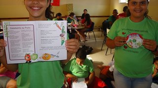 Escola estadual cria Projeto Cintura Fina para incentivar alimentação saudável entre os alunos