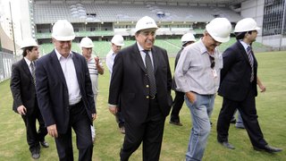 Vice-governador visita o Independência e destaca importância do estádio para o futebol