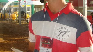 Cafeicultor de Nepomuceno, que participa pela primeira da Expocafé, comemora resultados
