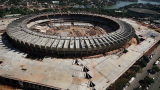 Principal palco da Copa de 2014, o Mineirão, está a apenas 200 dias de sua inauguração 