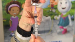 A meta é vacinar cerca de 1,2 milhão de crianças em todo o Estado
