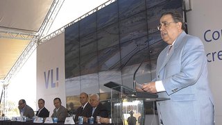 Alberto Pinto Coelho participa de inauguração do Terminal Integrador do Grupo Vale, em Araguari
