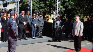 Governador participa das comemorações de aniversário do Corpo de Bombeiros