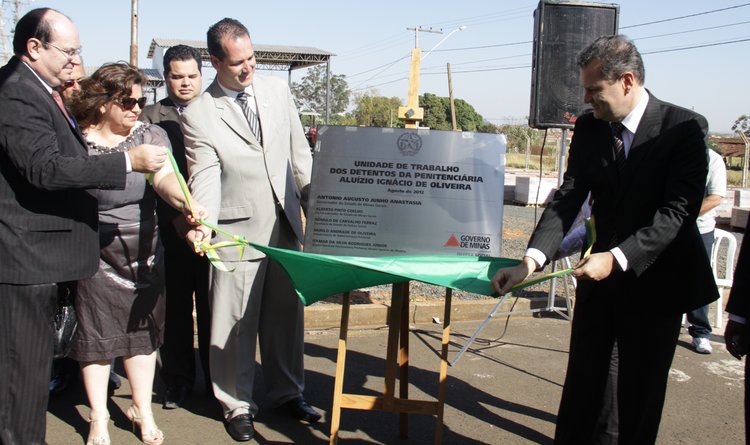 Fábrica na Penitenciária Professor Aluízio Ignácio de Oliveira foi inaugurada nesta quarta-feira