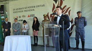 Secretário Adriano Magalhães destacou a importância da Sala para o combate dos incêndios florestais