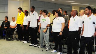A delegação brasileira foi recorde em medalhas de ouro nos Jogos Paralímpicos de Londres