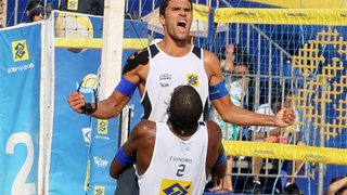 Evandro e Vitor comemoram mais uma semifinal