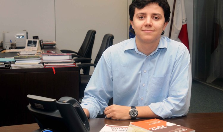 Gustavo Garcia, da SETE, orgulha-se de ter seu primeiro emprego no Governo de Minas