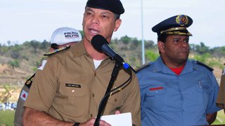 O comandante-geral da Polícia Militar, coronel Márcio Martins Sant’Ana
