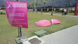 Cidade Administrativa recebe exposição de grafites alusiva ao Outubro Rosa