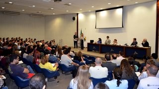 Seminário reuniu também outras autoridades do Estado no auditório da Fundação João Pinheiro