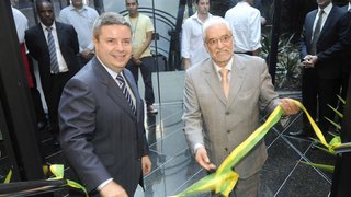 Governador Antonio Anastasia e o presidente do TCE, Wanderley Ávila