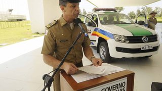 O comandante geral da PMMG, coronel Márcio Martins Sant’ana, reafirmou o compromisso com a sociedade