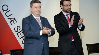 Governador Antonio Anastasia e ministro Brizola Neto