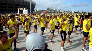 O circuito, que reuniu mais de 2500 participantes, aconteceu no Novo Mineirão.