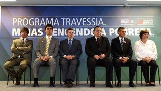 O governador Antonio Anastasia firmou convênio com 202 municípios mineiros para ações do Travessia
