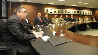 O vice-governador Alberto Pinto Coelho destacou a importância da assinatura da parceria