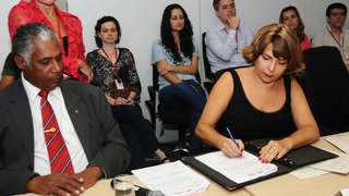 Ouvidora-geral assina parceria com a Fundação João Pinheiro