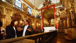 Autoridades debateram tema da restauração de igreja e museu na cidade