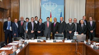 Delegação brasileira foi recebida pelo secretário espanhol Rafael Catalá Polo