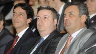 Dinis Pinheiro, Antonio Anastasia e Aécio Neves