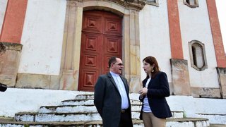 Secretária de Cultura articula início de restauro de igreja e Museu de Aleijadinho em Ouro Preto