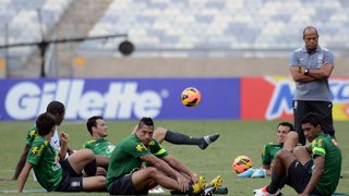 Seleção Brasileira participou de treino nesta terça (23), no Mineirão