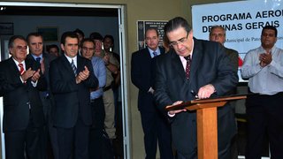 Alberto Pinto Coelho assinou despacho governamental determinando a execução das obras do aeroporto