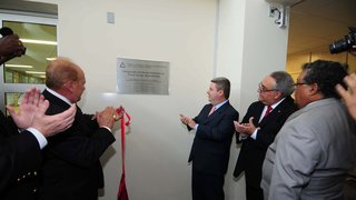 Antonio Anastasia participou da inauguração das novas instalações do Fórum de Conselheiro Lafaiete