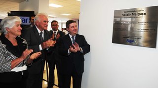 Governador conheceu as instalações do novo prédio do Grupo Algar