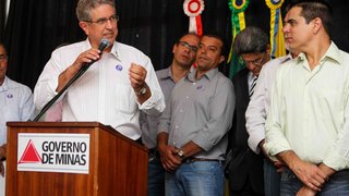 O prefeito de Luz, Ailton Duarte, agradeceu ao Governo de Minas pelo início das obras