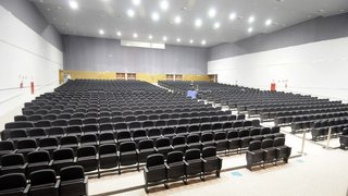 Auditórios poderão abrigar congressos, palestras e apresentações artísticas e culturais