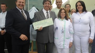 Para a construção da farmácia, o município recebeu um investimento de R$ 170 mil