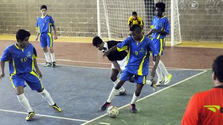 Futsal masculino está entre as modalidades dos Jogos Escolares