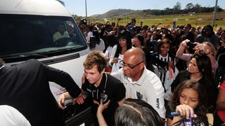 Governador Antonio Anastasia recebe jogadores do Clube Atlético Mineiro