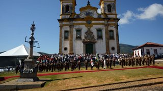 Município de Mariana é, simbolicamente, a capital de Minas Gerais nesta terça-feira (16)