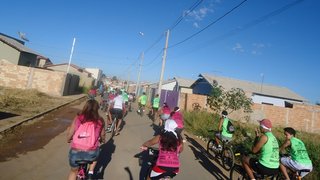 Passeio ciclístico em João Pinheiro contou com a participação de mais de 200 pessoas