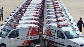 As 477 ambulâncias vão beneficiar 410 municípios, de diversas regiões do Estado